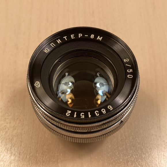 Contax II Zeiss Ikon 35mm Rangefinder Camera w/ Jupiter 8M 50mm f / 2 (Serviced) - Picture 15 of 17